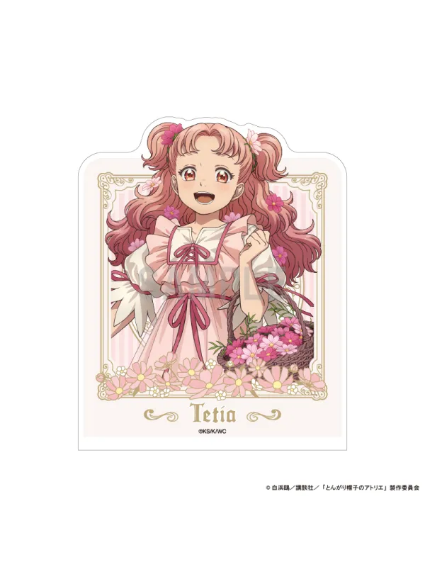Stand Acrylique Serre-Livres Tetia - L'Atelier des Sorciers - Witch Hat Atelier - Dress Up & Flower Ver. - Sugoi Shop
