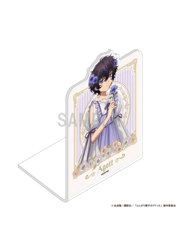 Stand Acrylique Serre-Livres Agott - L'Atelier des Sorciers - Witch Hat Atelier - Dress Up & Flower Ver. - Sugoi Shop