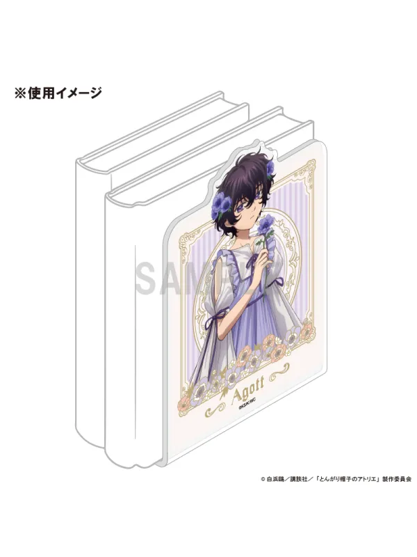 Stand Acrylique Serre-Livres Agott - L'Atelier des Sorciers - Witch Hat Atelier - Dress Up & Flower Ver. - Sugoi Shop