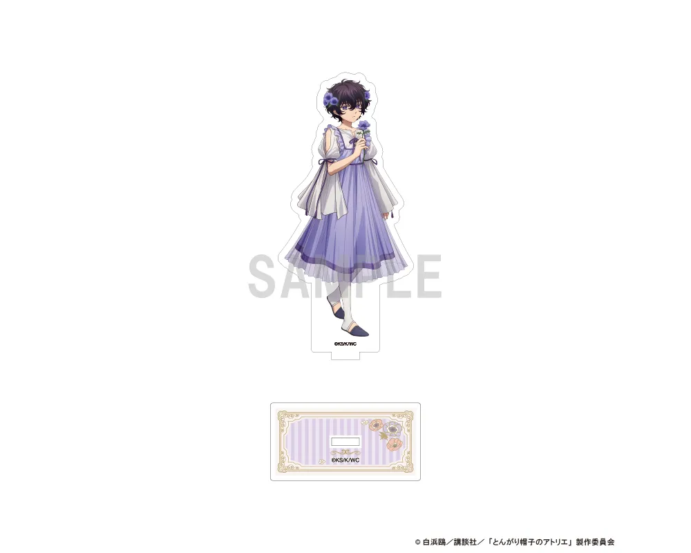 Witch Hat Atelier Acrylic Stand Agott - Dress Up & Flower - Sugoi Shop