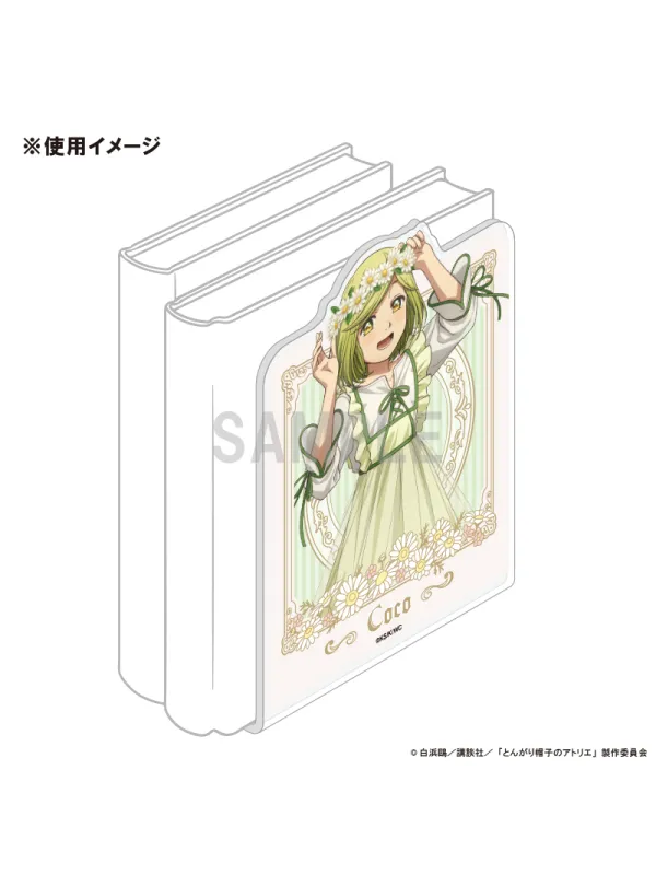 Stand Acrylique Serre-Livres Coco - L'Atelier des Sorciers - Witch Hat Atelier - Dress Up & Flowers Ver. - Sugoi Shop