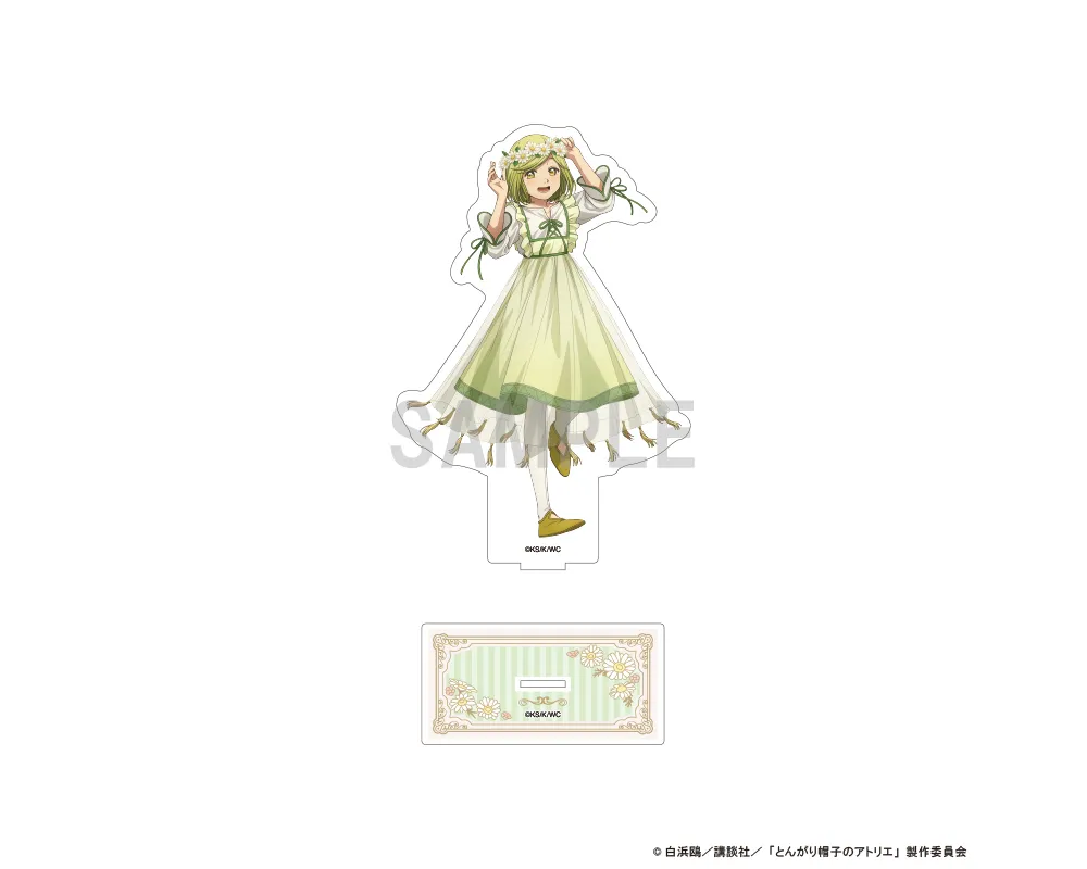 Big Acrylic Stand Coco Witch Hat Atelier - Dress Up & Flower - Sugoi Shop