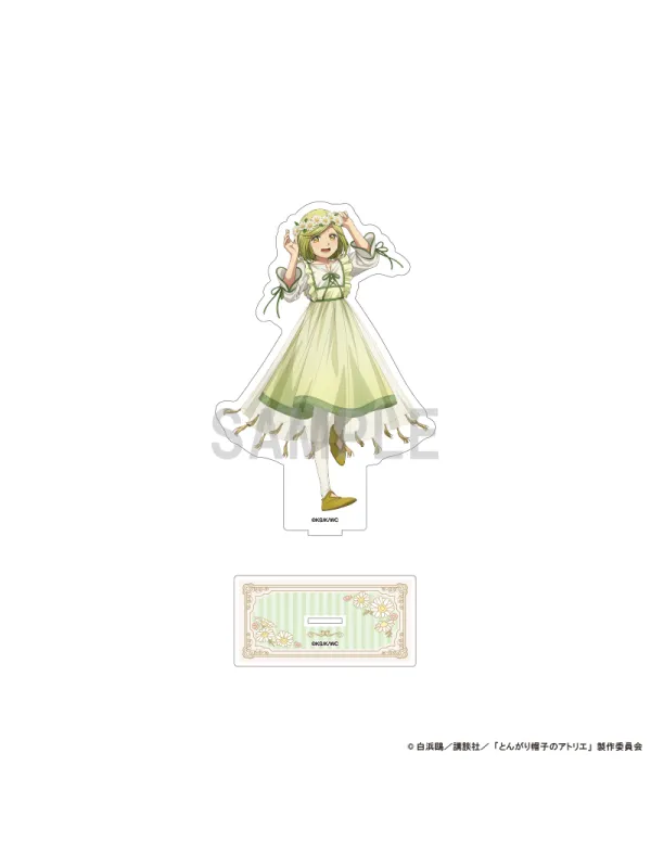 Big Acrylic Stand Coco Witch Hat Atelier - Dress Up & Flower - Sugoi Shop