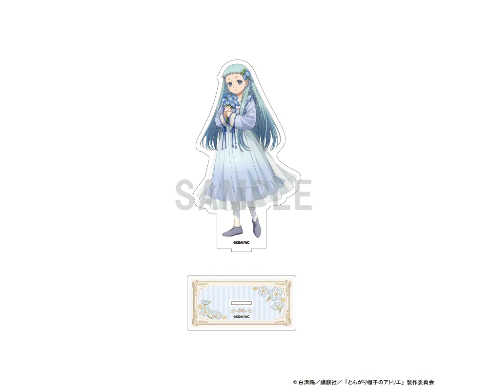 Big Acrylic Stand Trice Witch Hat Atelier - Dress Up & Flower - Sugoi Shop