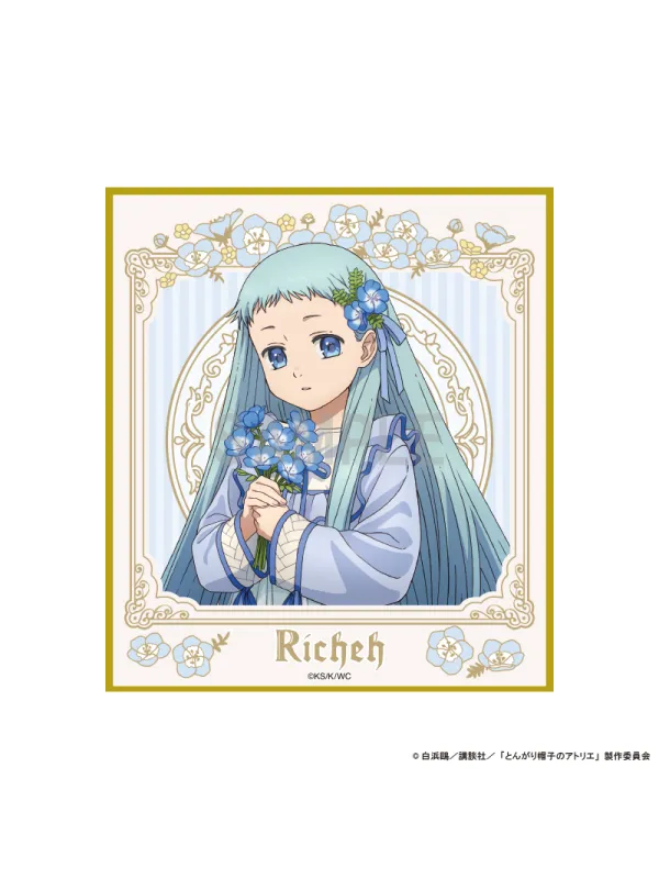 Mini Shikishi Trice  L'Atelier des Sorciers - Witch Hat Atelier - Dress Up & Flower Ver. - Sugoi Shop