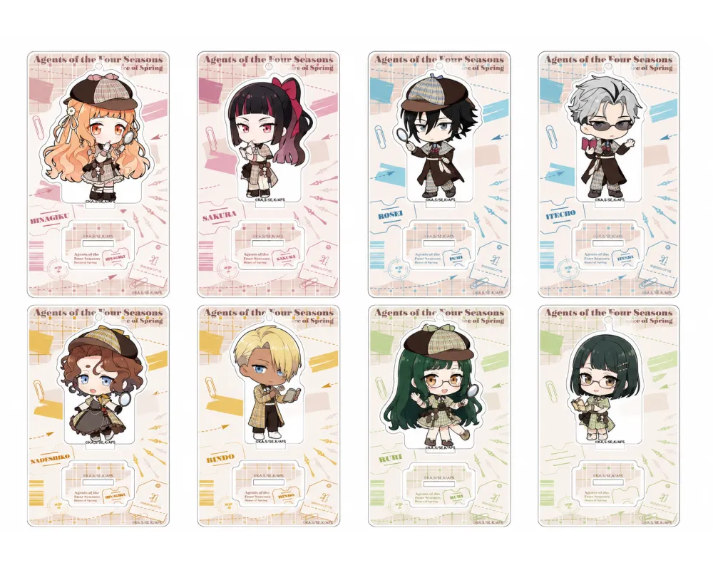 Stand Acrylique Agents of the Four Seasons - Detective ver - Sugoi Shop