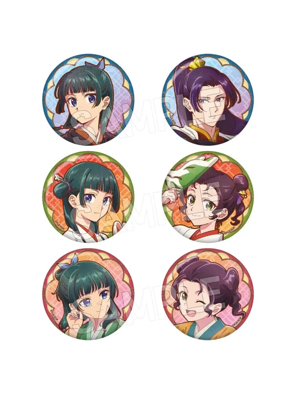 Set 6 Badges Les Carnets de l'Apothicaire - Vintage Series vol. 3 - Sugoi Shop