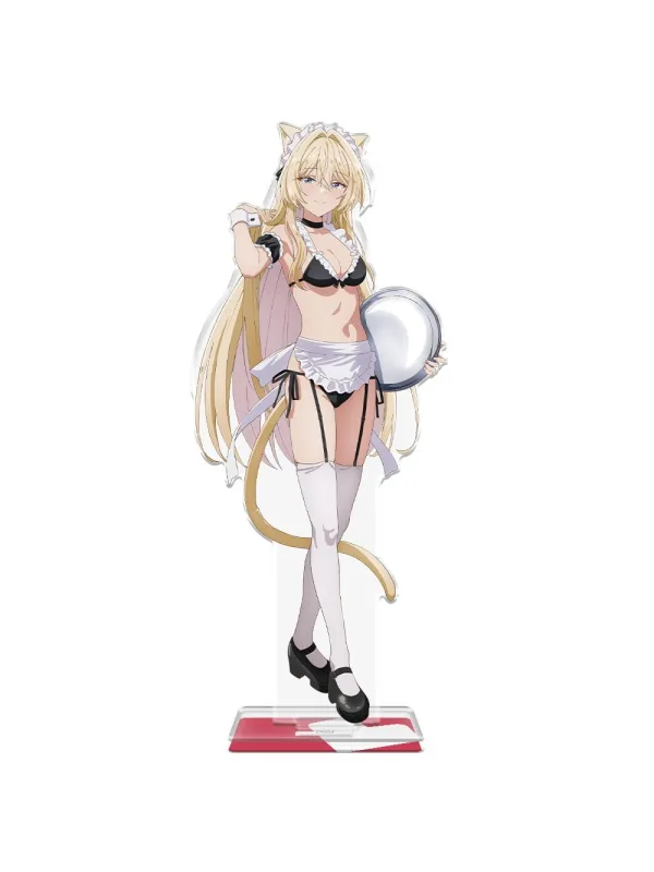 Big Acrylic Stand Mai Ouzuka - Watanare - Cat Ear Swimsuit Maid Ver.