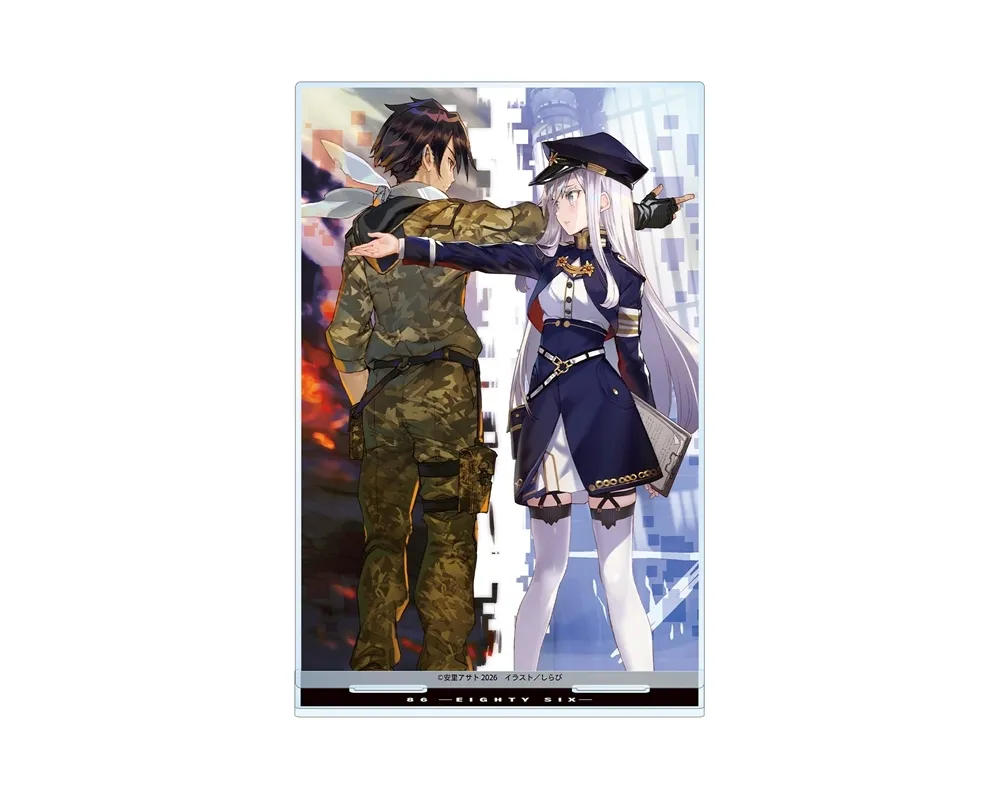 BIG Acrylic Stand -86 Eighty Six -  Volume 1 Cover Illustration - Sugoi Shop