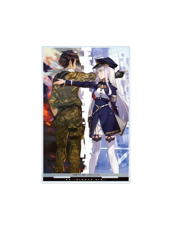 BIG Acrylic Stand -86 Eighty Six -  Volume 1 Cover Illustration - Sugoi Shop