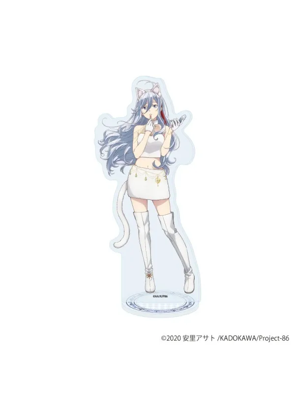 Stand Acrylique Vladilena Milise - White Cat ver. - 86 Eighty Six - Sugoi Shop