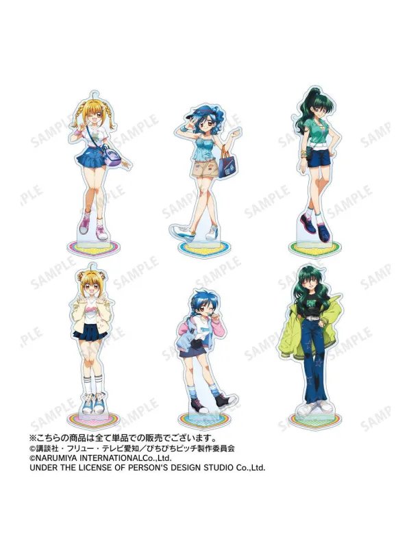 Mermaid Melody Pichi Pichi Pitch Stand Acrylique Extra Large ANGEL BLUE