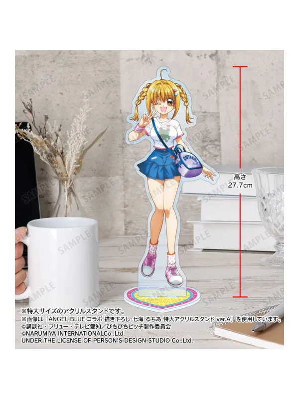 Mermaid Melody Pichi Pichi Pitch Stand Acrylique Extra Large ANGEL BLUE