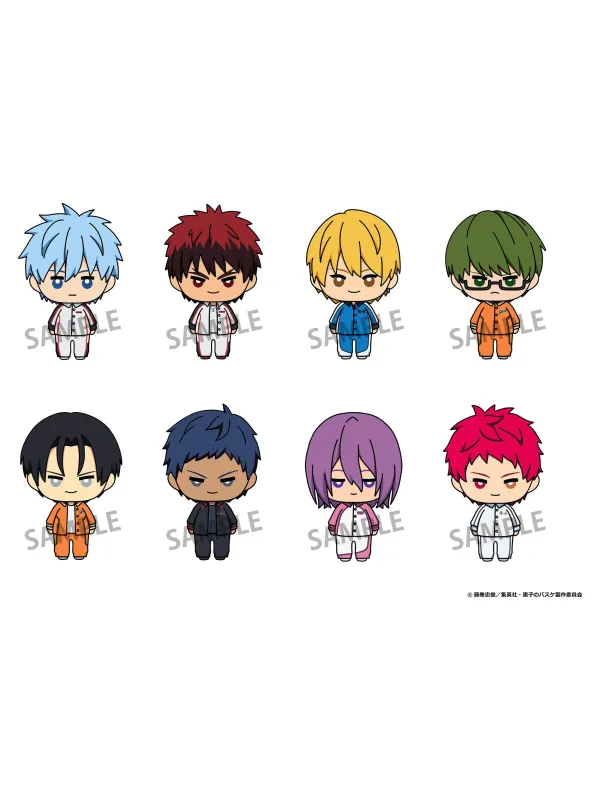 Figurines mini Nyokinto Mascot Kuroko No Basket - Set de 8