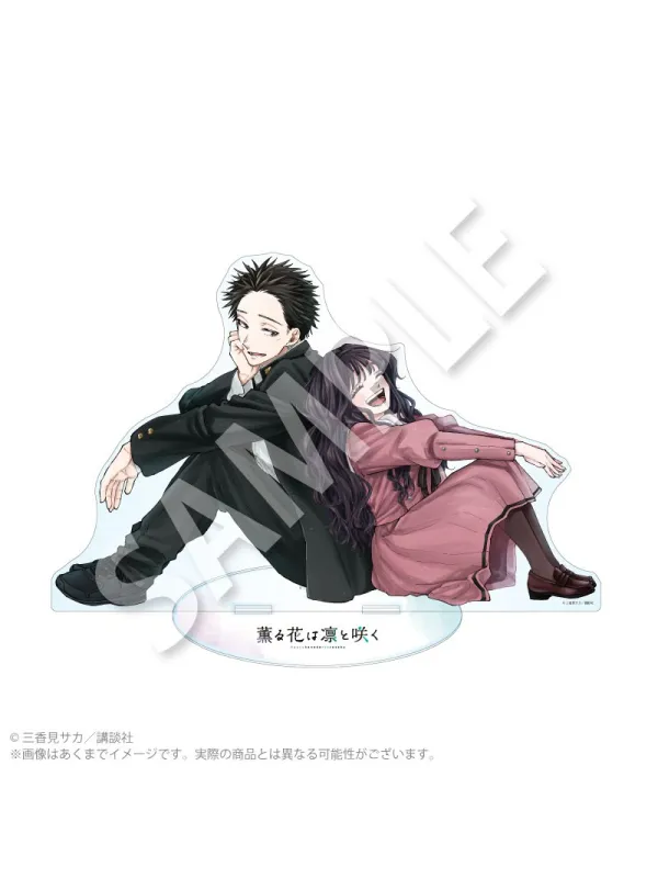Big Acrylic Stand Kaoruko & Rintaro - B Version - The Fragrant Flower Blooms with Dignity