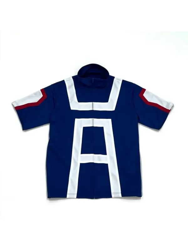U.A. High School Gym Uniform (Short-Sleeved Track Jacket) -My Hero Academia -  Sugoi Shop