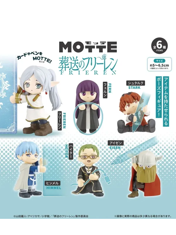 Figurines MOTTE - Pack de 6 Figurines -Frieren Beyond Journey's End -  Sugoi Shop