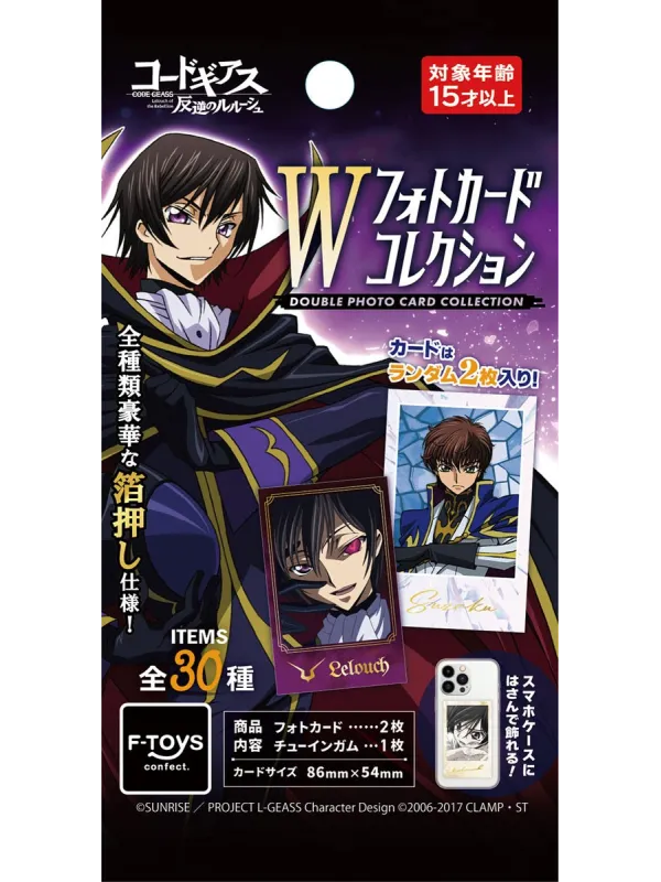Code Geass W Photo Card Collection set of 15 - Sugoi Shop