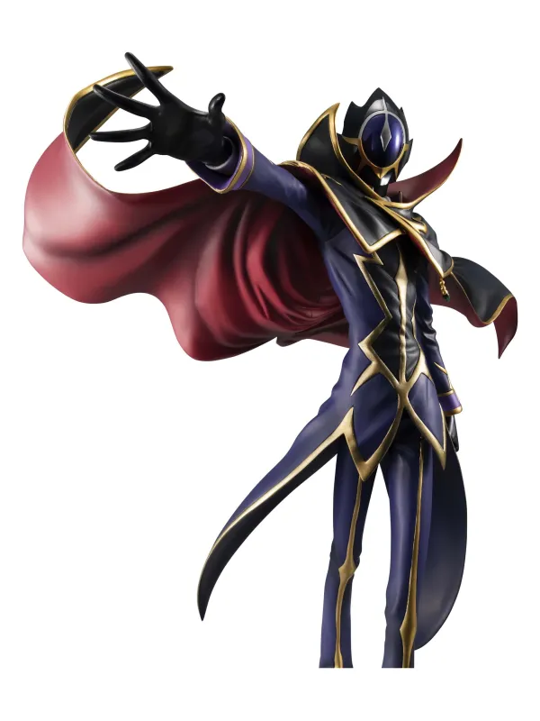 Figurine Lelouch Zero G.E.M. 20th Anniversary Repeat - Code Geass Lelouch of the Resurrection - Sugoi Shop