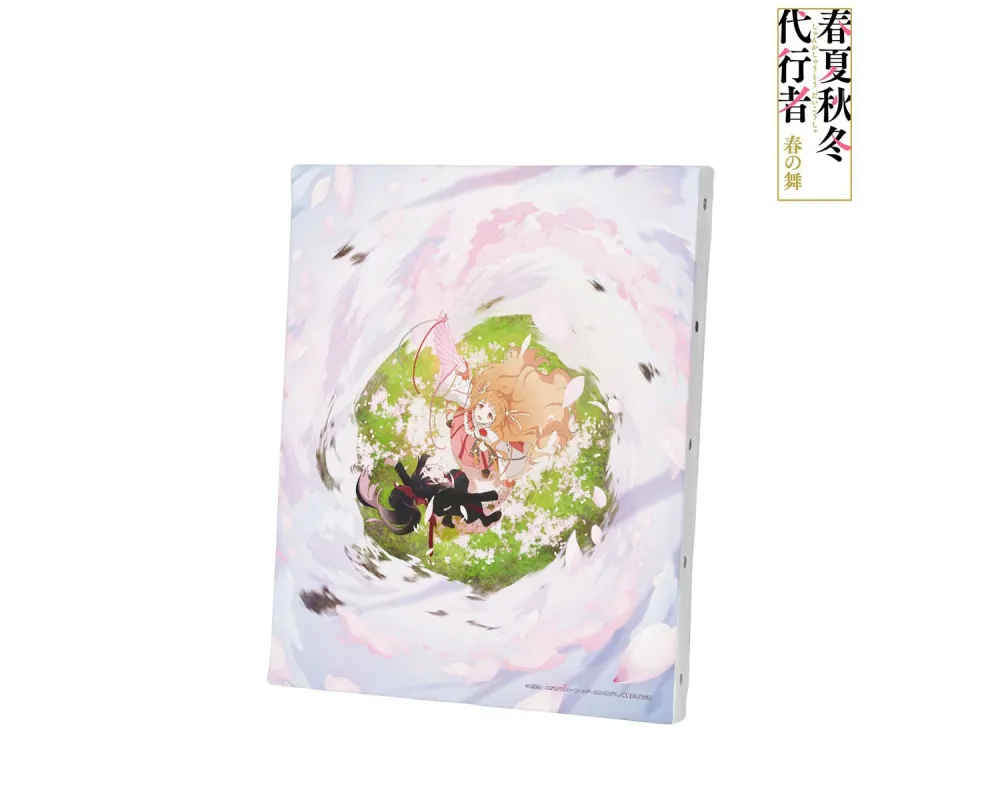 Hinagiku Kayo & Sakura Himetaka Key Visual Canvas Board