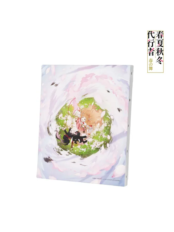 Hinagiku Kayo & Sakura Himetaka Key Visual Canvas Board