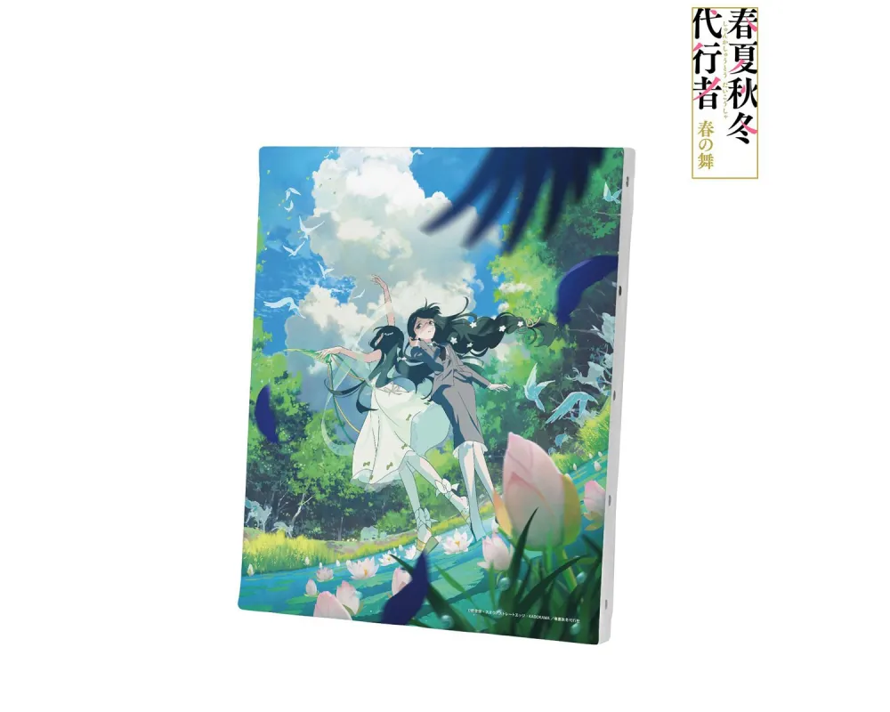 Canvas Board Agents of the Four Seasons Ruri Hazakura & Ayame Hazakura Key Visual