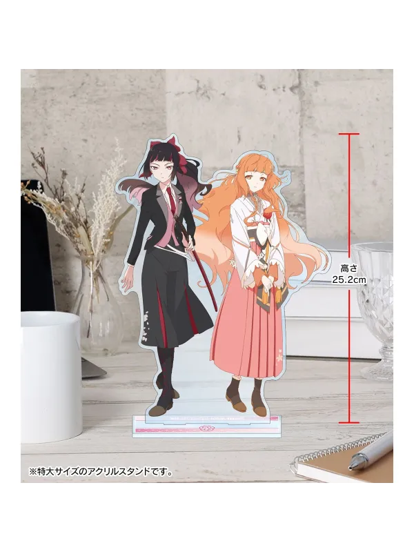 Acrylic Stand Hinagiku Kayo & Sakura Himedaka Extra Large - Agents of the Four Seasons: Dance of Spring