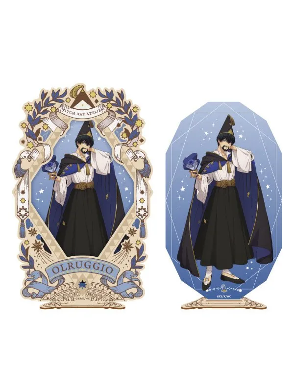 Olruggio Wooden Frame Acrylic Stand. -Witch Hat Atelier -  Sugoi Shop
