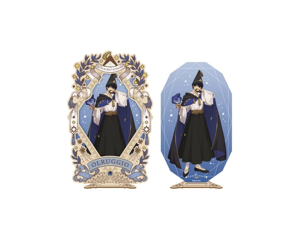 Olruggio Wooden Frame Acrylic Stand. -Witch Hat Atelier -  Sugoi Shop