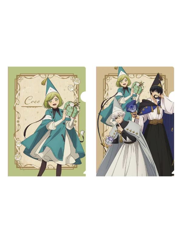 Witch Hat Atelier - Clear File Coco, Qifrey & Olruggio - Set A - Sugoi Shop