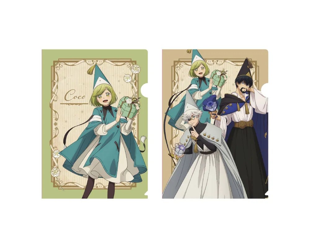 Witch Hat Atelier - Clear File Coco, Qifrey & Olruggio - Set A - Sugoi Shop