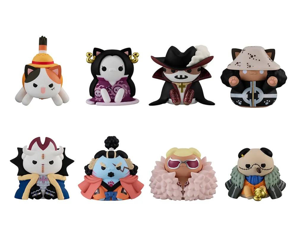 Mega Cat Project Nyan Piece Nyan! Luffy & the Seven Warlords of the Sea - Sugoi Shop