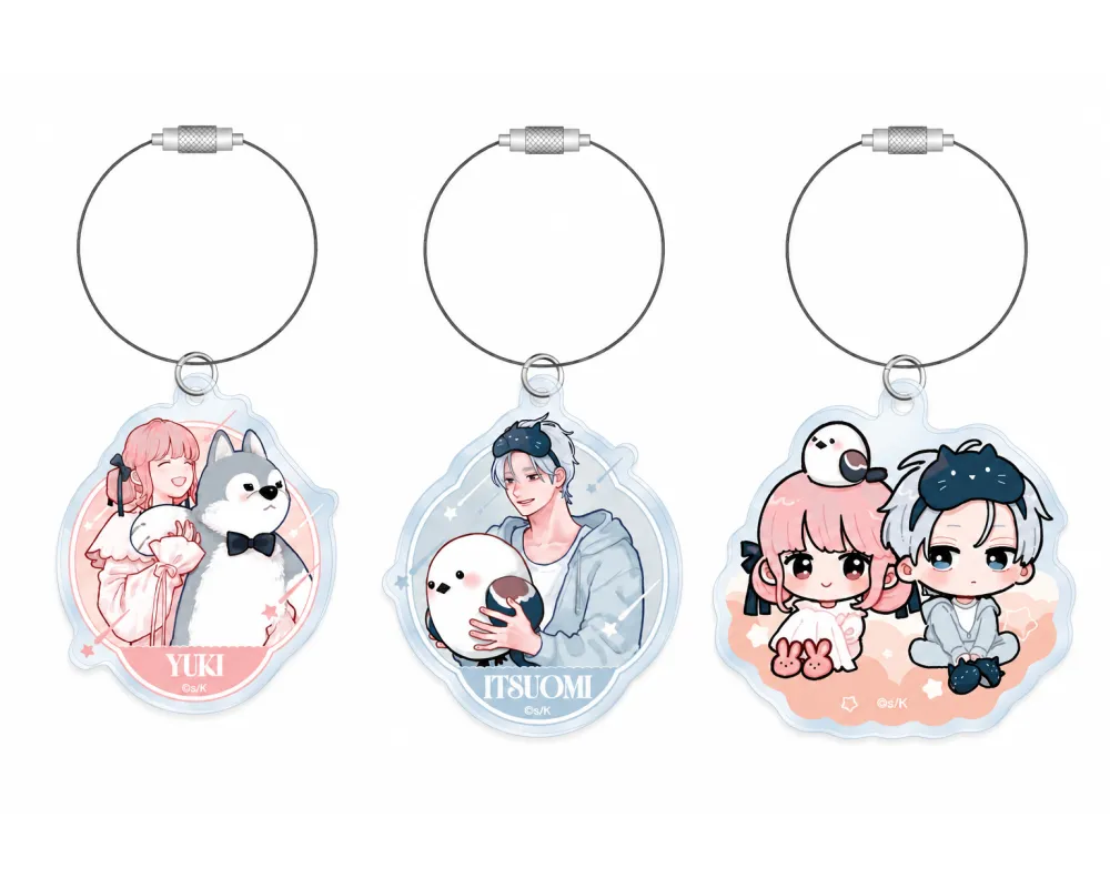 Porte Clés Itsuomi & Yuki - A Sign Of Affection - Pop Up Store - Sugoi Shop