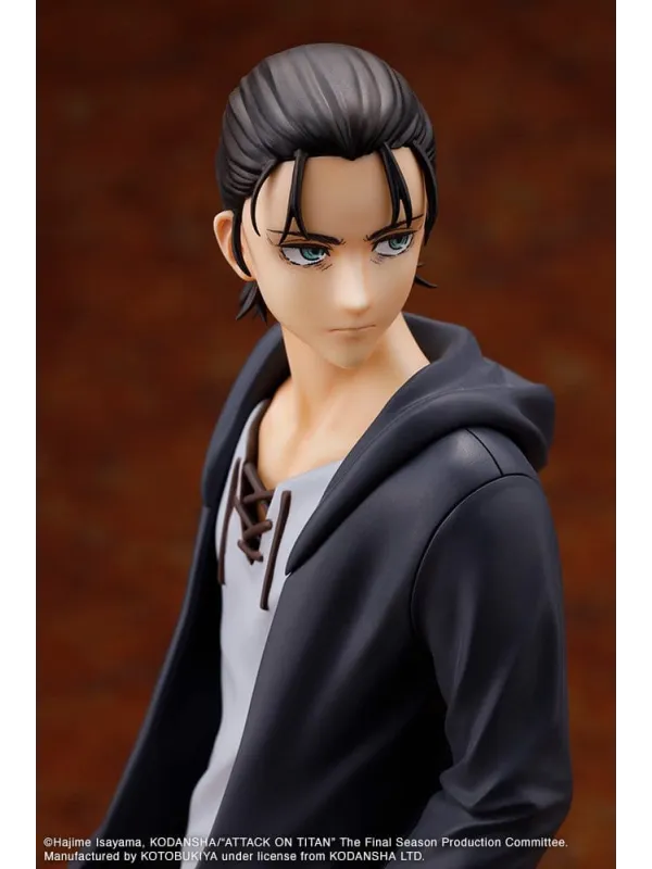 Figurine Eren Yeager Oshi Works The Final Season Ver. Attack on Titan - Sugoi Shop