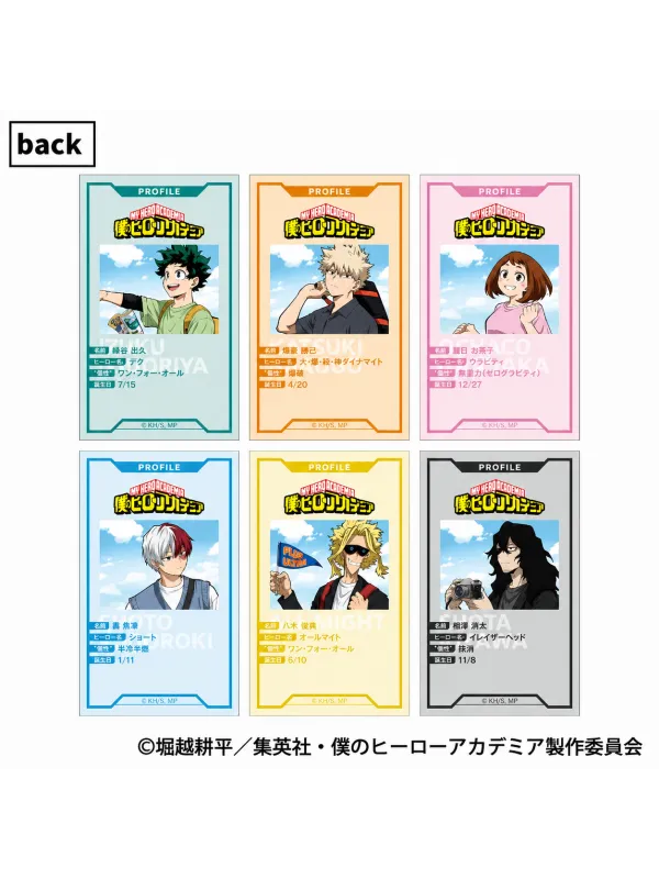 Set de 6 Cartes My Hero Academia Local Edition - Sugoi Shop