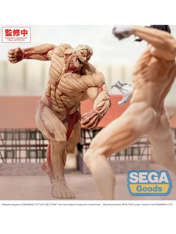 Figurine Reiner Braun -Attack on Titan - Shingeki no Kyojin -  GigantiX Armored Titan Ver. - Sugoi Shop