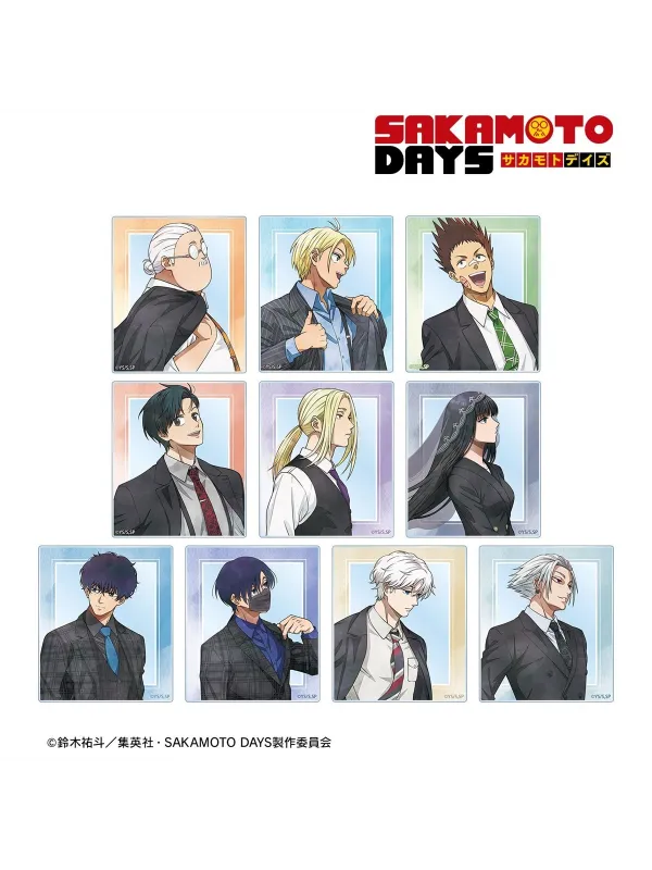 Acrylic Cards Sakamoto Days - Suit Journey Ver. - Set of 10 - Sugoi Shop