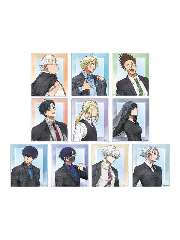 Acrylic Cards Sakamoto Days - Suit Journey Ver. - Set of 10 - Sugoi Sho