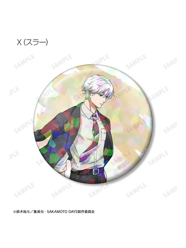 Sakamoto Days Set 10 Badges Hologram - Suit Journey ver. - Sugoi Shop