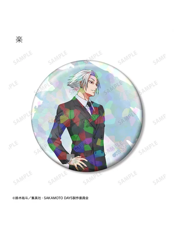 Sakamoto Days Set 10 Badges Hologram - Suit Journey ver. - Sugoi Shop