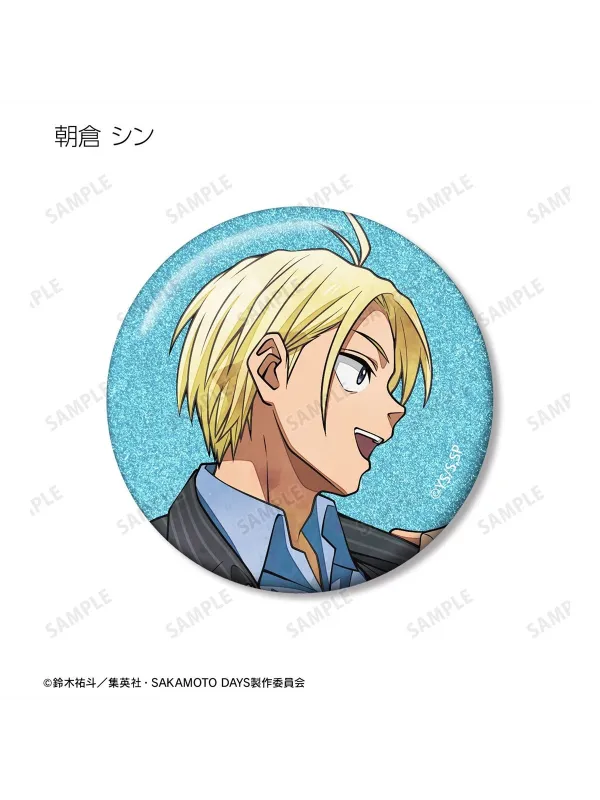 Set 10  Badges Glitter Sakamoto Days Suit Journey ver. - Sugoi Shop