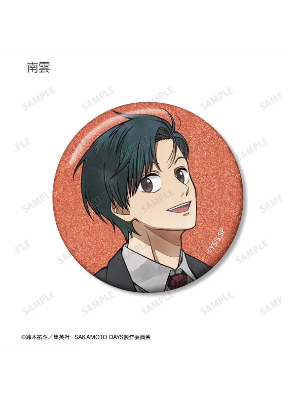 Set 10  Badges Glitter Sakamoto Days Suit Journey ver. - Sugoi Shop
