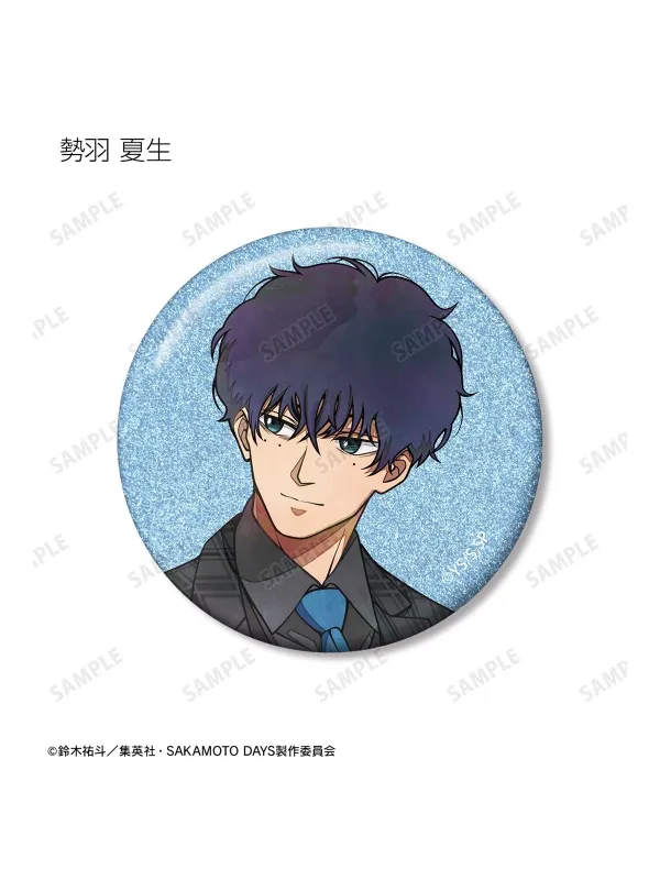 Set 10  Badges Glitter Sakamoto Days Suit Journey ver. - Sugoi Shop