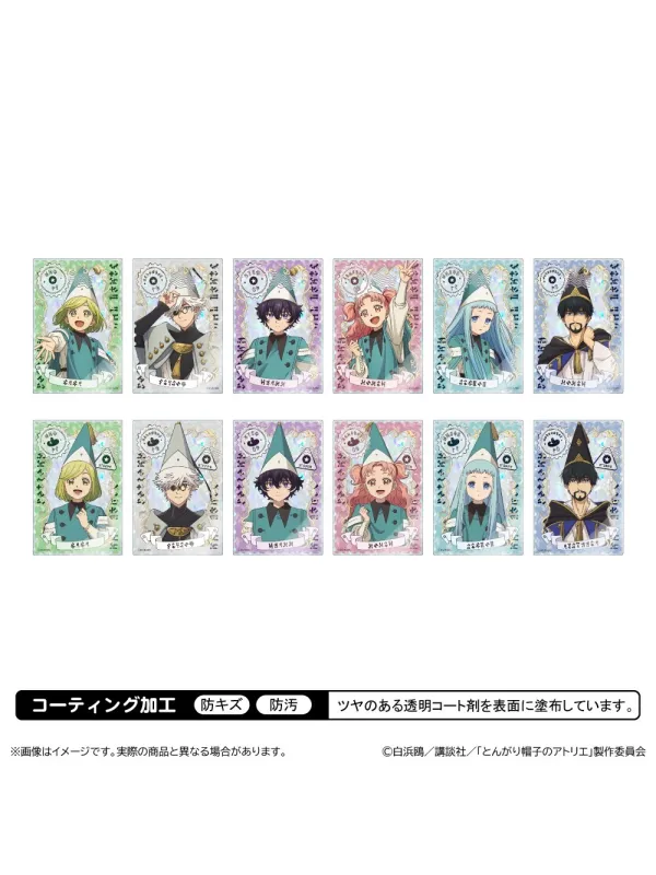 Hologram Acrylic Cards Witch Hat Atelier
