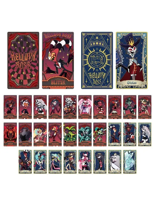 Arcana Card Collection - Helluva Boss - Ensky (Set de 10 Cartes) - Sugoi Shop