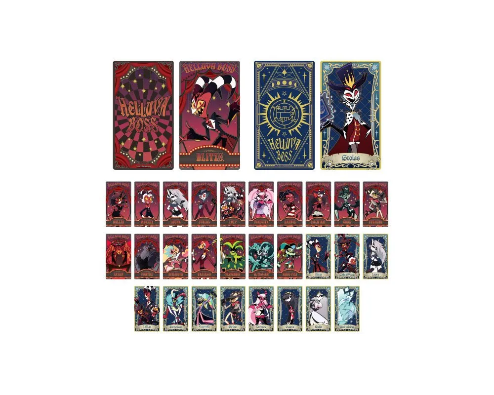Arcana Card Collection - Helluva Boss - Ensky (Set de 10 Cartes) - Sugoi Shop