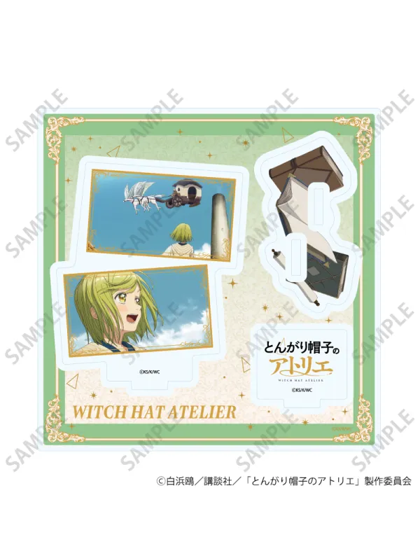 Witch Hat Atelier Acrylic Stand Scene Illustration - Coco
