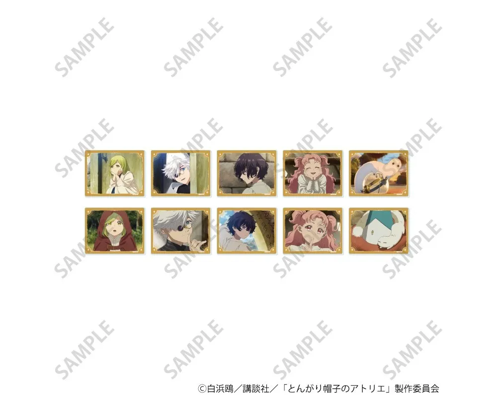 Witch hat Atelier Acrylic Cards Scene Illustrations - Sugoi Shop