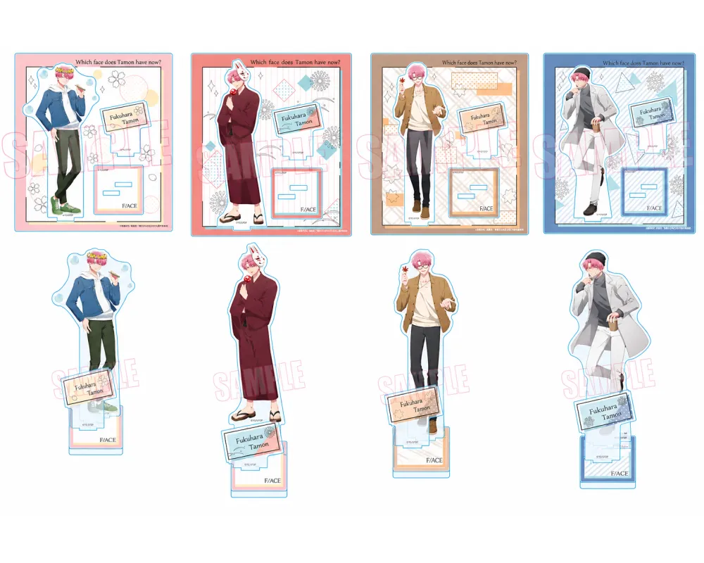 Stand Acrylique Tamon Fukuhara - Spring, Summer, Autumn & Winter Date Outfit Ver. - Tamon's B Side