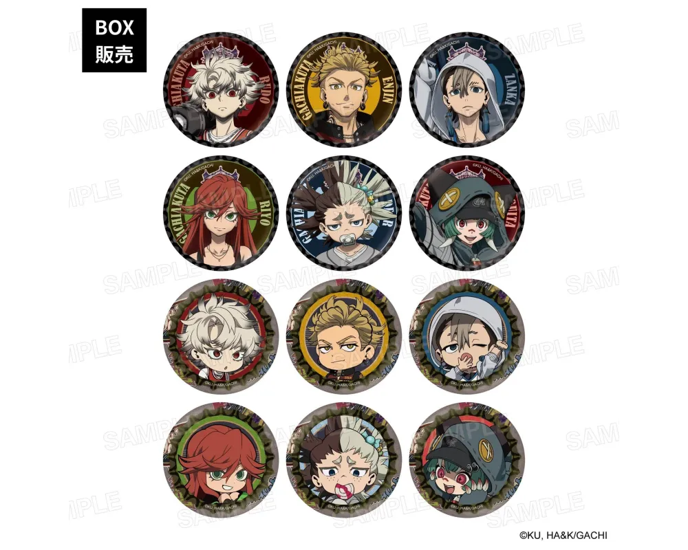 Gachiakuta Can Badge Sport Mix ver.